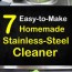 7 easy to make stainless steel cleaners