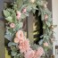 diy sage and blush spring wreath