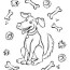 free dog coloring page parents