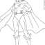 female superhero coloring page audio