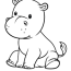 baby hippo coloring pages animals