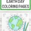 earth day and environmental coloring