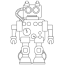 printable robot coloring pages pdf for