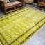 overdyed yellow carpet for sale at pamono