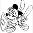 mickey mouse printable coloring picture