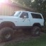 1984 84 ford bronco lifted on 39 s