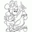 minnie free printable coloring pages