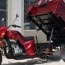 three wheel motorcycle with hydraulic
