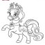 coloring pages of princess palace pets