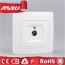 china pc material tv electric outlet