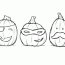 free blank pumpkin coloring pages