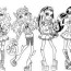 monster high coloring pages all