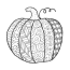 pumpkin coloring page free printable