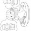 calico critters coloring page