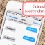 easily send merry christmas messages to