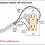 electrical wall plug wire connections
