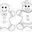 gingerbread man coloring pages ideas