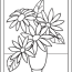 102 flower coloring pages print ad