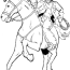 free printable cowboy coloring pages