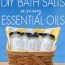 diy bath salts using essential oils