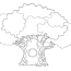 coloring pages coloring page tree tree