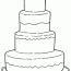printable wedding cake coloring pages
