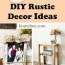 50 best diy rustic home decor ideas