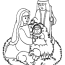 religious christmas coloring page 03