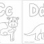 free printable alphabet coloring pages