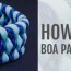 how to make a boa paracord bracelet