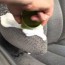 car upholstery cleaning diy with