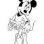 ballerina minnie mouse coloring pages