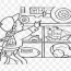 shopping coloring pages littlest pet