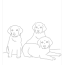 black lab puppies coloring pages free