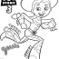 jessie toy story coloring page
