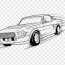 car drawing ford mustang the fast and