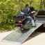 9 aluminum folding motorcycle ramp 3