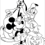 halloween disney coloring picture for