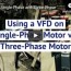 single phase and three phase motors