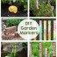 diy garden markers the crafting chicks