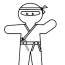 free printable ninja coloring pages for