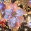 pink and gold christmas tree decor on