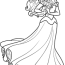 princess aurora coloring page for kids
