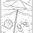 printable beach coloring pages updated