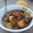 camping cast iron dutch oven beef stew