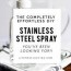 ultra simple diy stainless steel cleaner