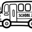 cute school bus coloring pages school