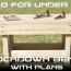 diy portable workbench how to