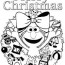 merry christmas picture coloring sheets