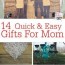 thoughtful diy gifts for mom